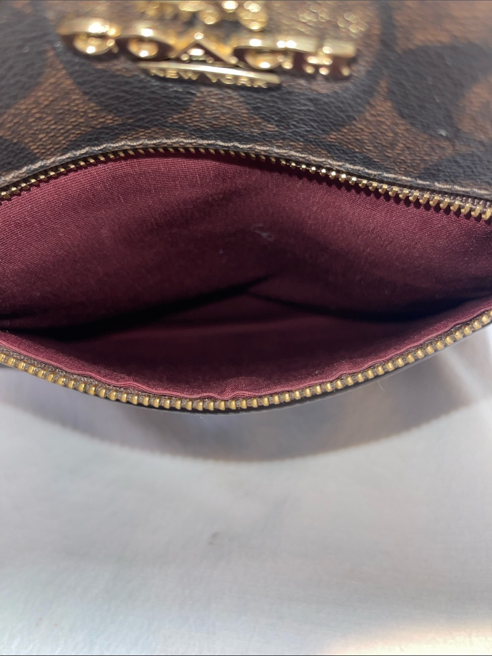 Coach B2132-C1554 Rowan Medium Signature File Crossbody Bag - Picture 12 of 12